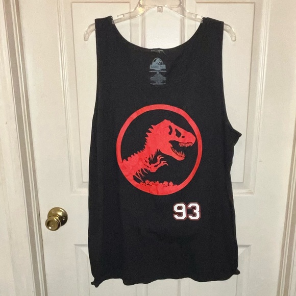 UNIVERSAL STUDIOS Men’s Jurassic Park 93 Tank Top. Sz XL. - Picture 1 of 4
